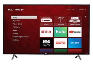 TCL 4k 49” Roku Smart LED TV
