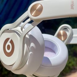 Beats Mixr Wired Headphones White And Gold
