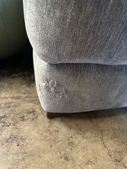 Gray 2 piece sofa set