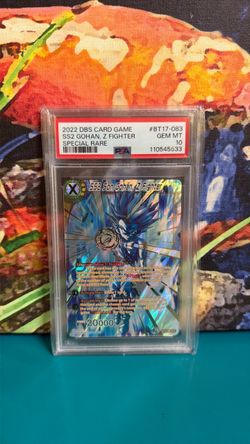 PSA 10 SS2 Son Gohan Z Fighter Special Rare BT17-083