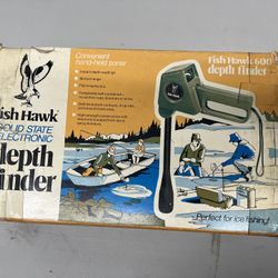 Vintage Fish Hawk 600 Depth Finder