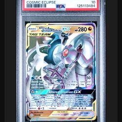 ARCEUS , DIALGA , & PALKIA GX TAG TEAM 