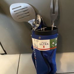 Michelob Bbq Golf Caddy Set New Never Used