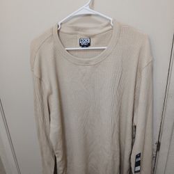 Waffle Knit Longsleeve Sweatshirt 