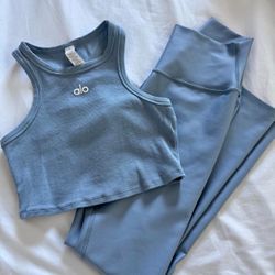 Alo Tank Top And Sweats