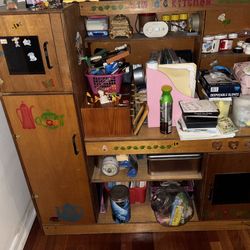 Wooden Play Kitchen 