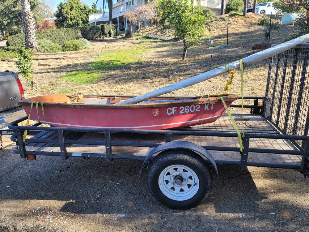 Small Sailboat.  