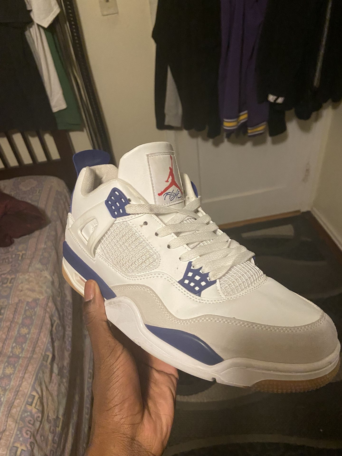 Jordan 4 Sz 13 SB Navy Aurora Colorado No Shipping 