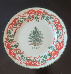 Spode Christmas annual collection 8" plate