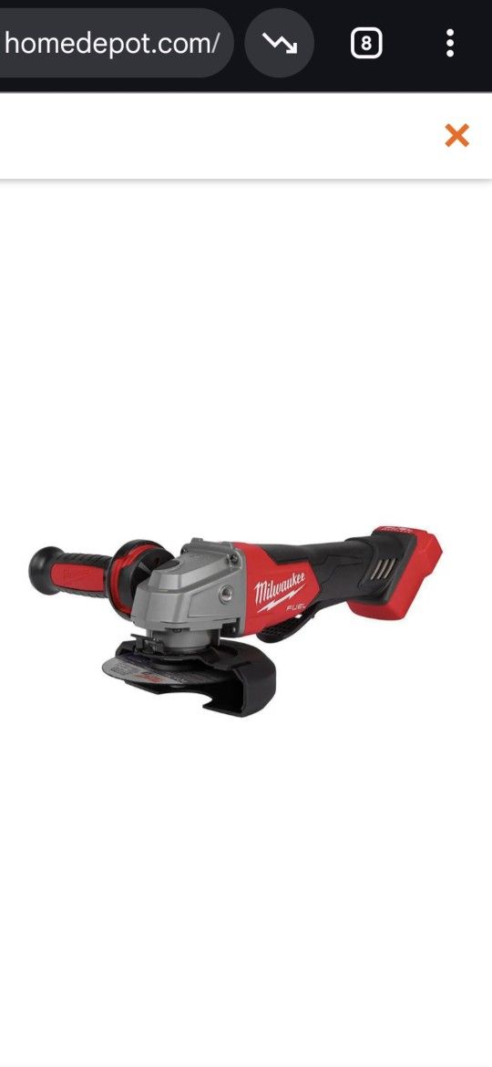 Milwaukee Fuel M18 Grinder
