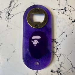 Purple Bathing Ape Gorilla Bottle Opener | Luxury Collectible