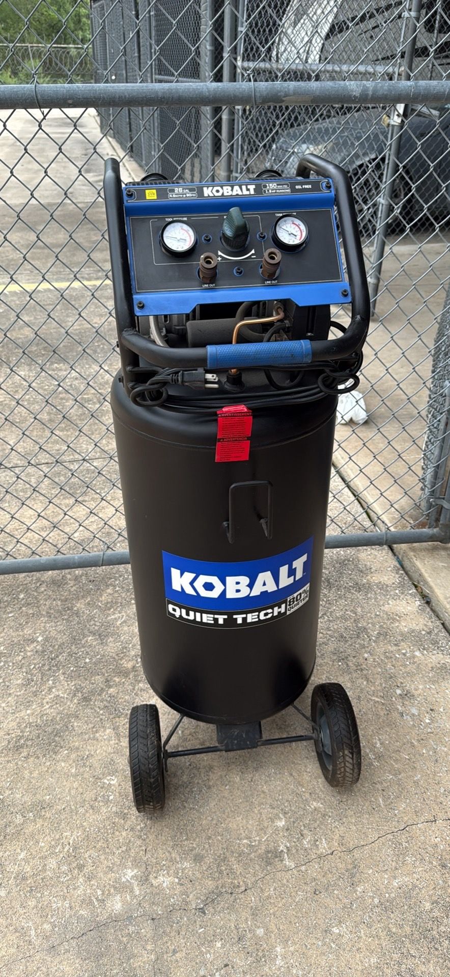 Air compressor 26 Gal