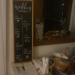 Chalkboard Sign