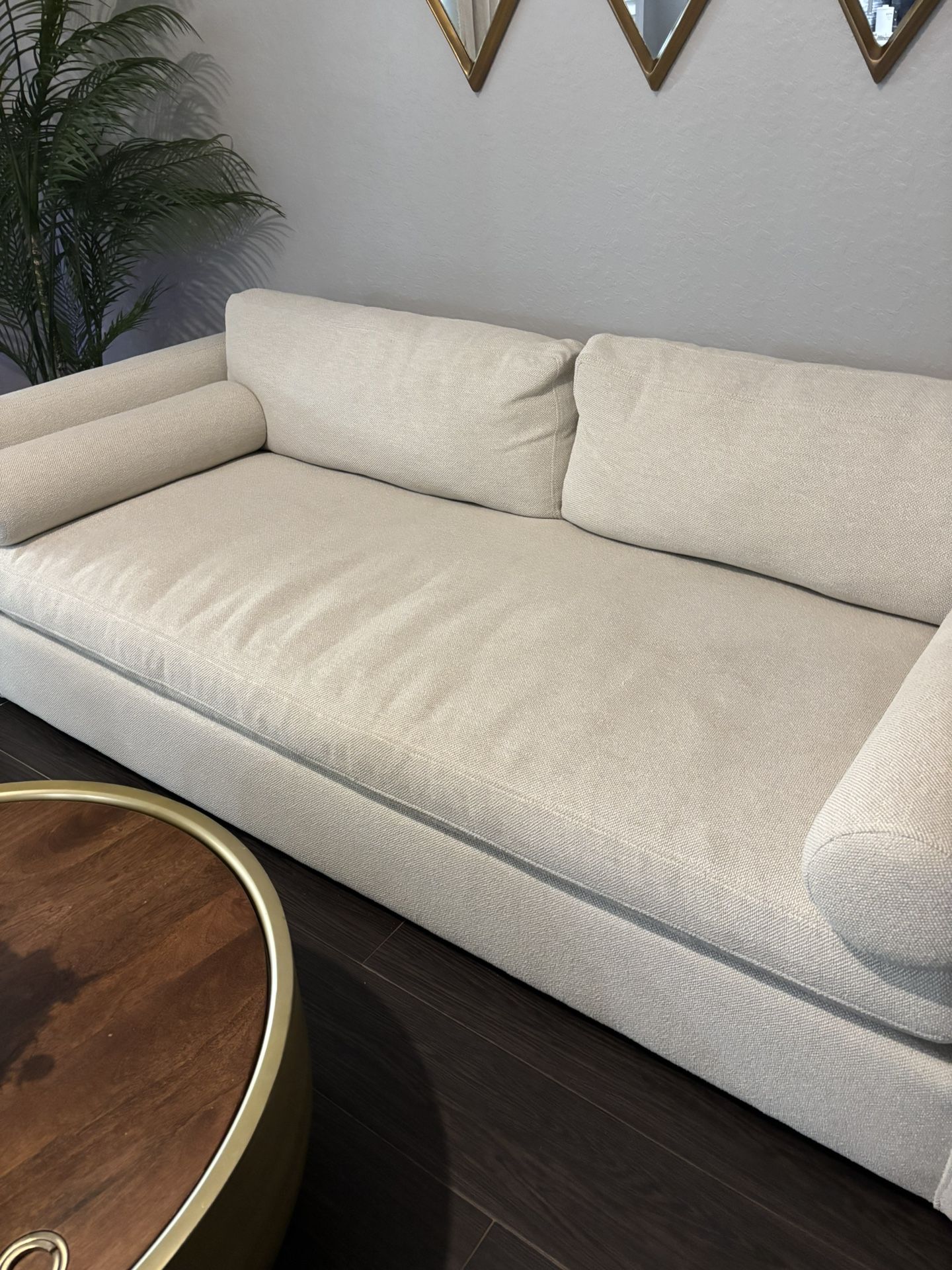 Crate and Barrel Custom Sofa