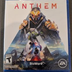 Anthem PS4 game, Pre-Owned /Sealed