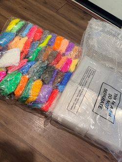 Libima 56000 Pcs 56 Colors Fuse Beads with 50 Pegboards for Art and Crafts 5 mm Assorted Iron Beads Set Multicolored for Birthday Gift Bracelet Making