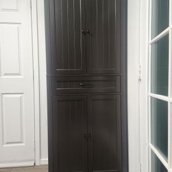 Dark Brown Kicthen Cabinet / Pantry