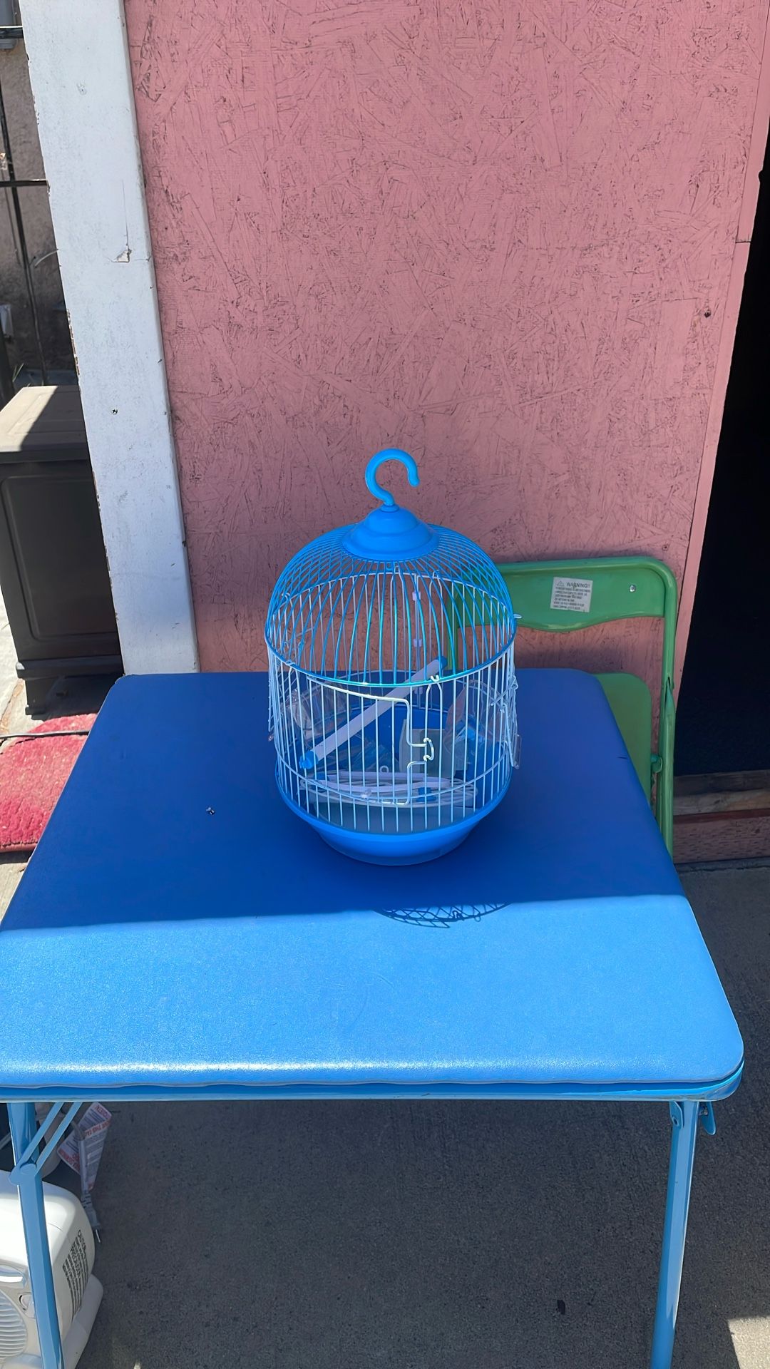 Bird Cage Blue