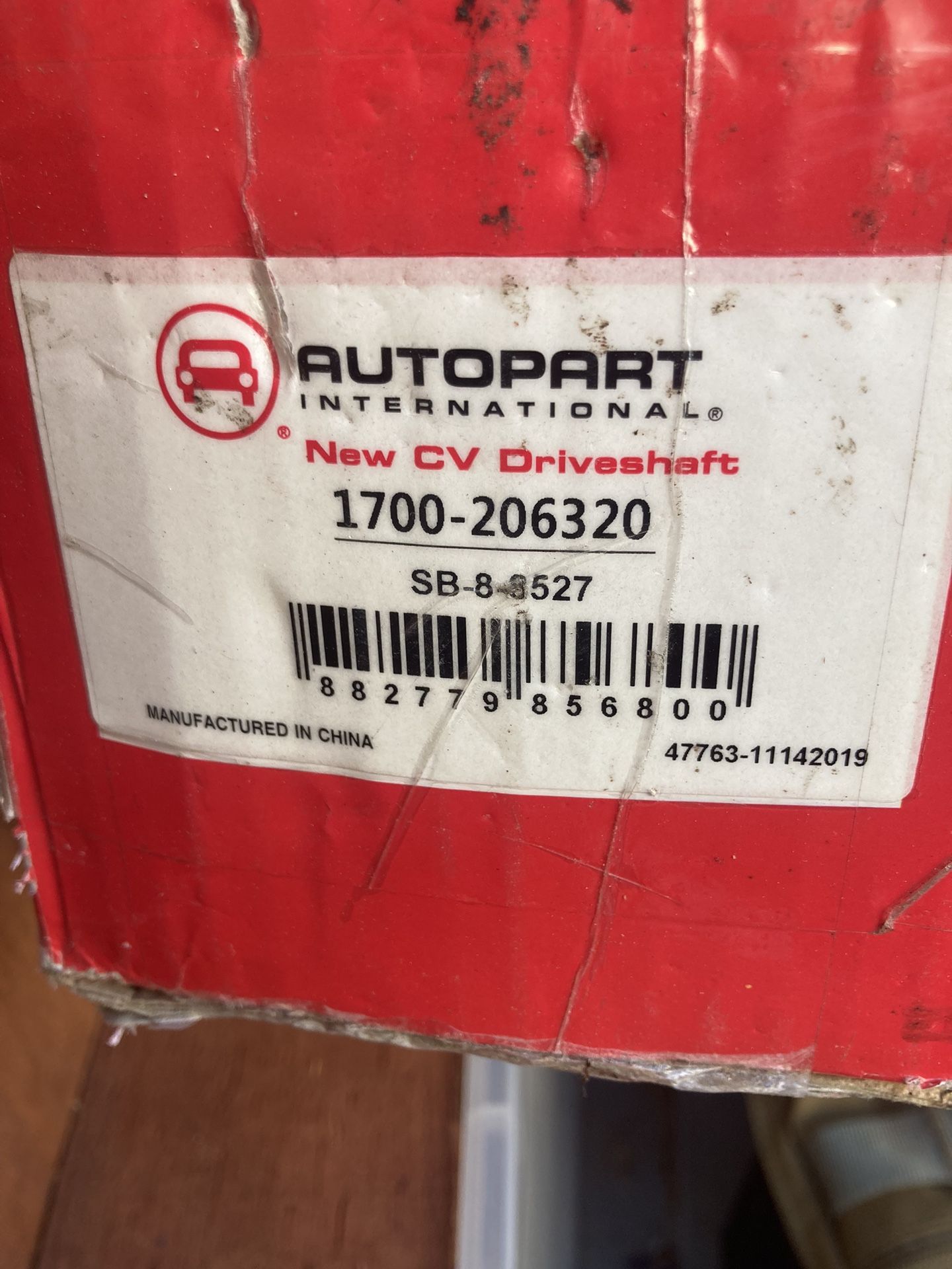 CV Drive shaft Subaru SB-8-8527