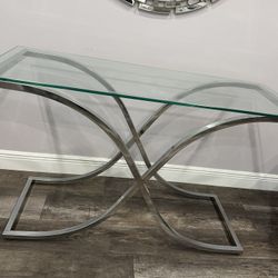 Glass Console Table