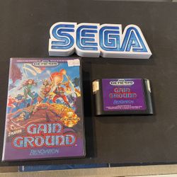 Gain Ground Sega Genesis No Manual $80