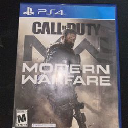 Call of Duty Modern Warfare PS4