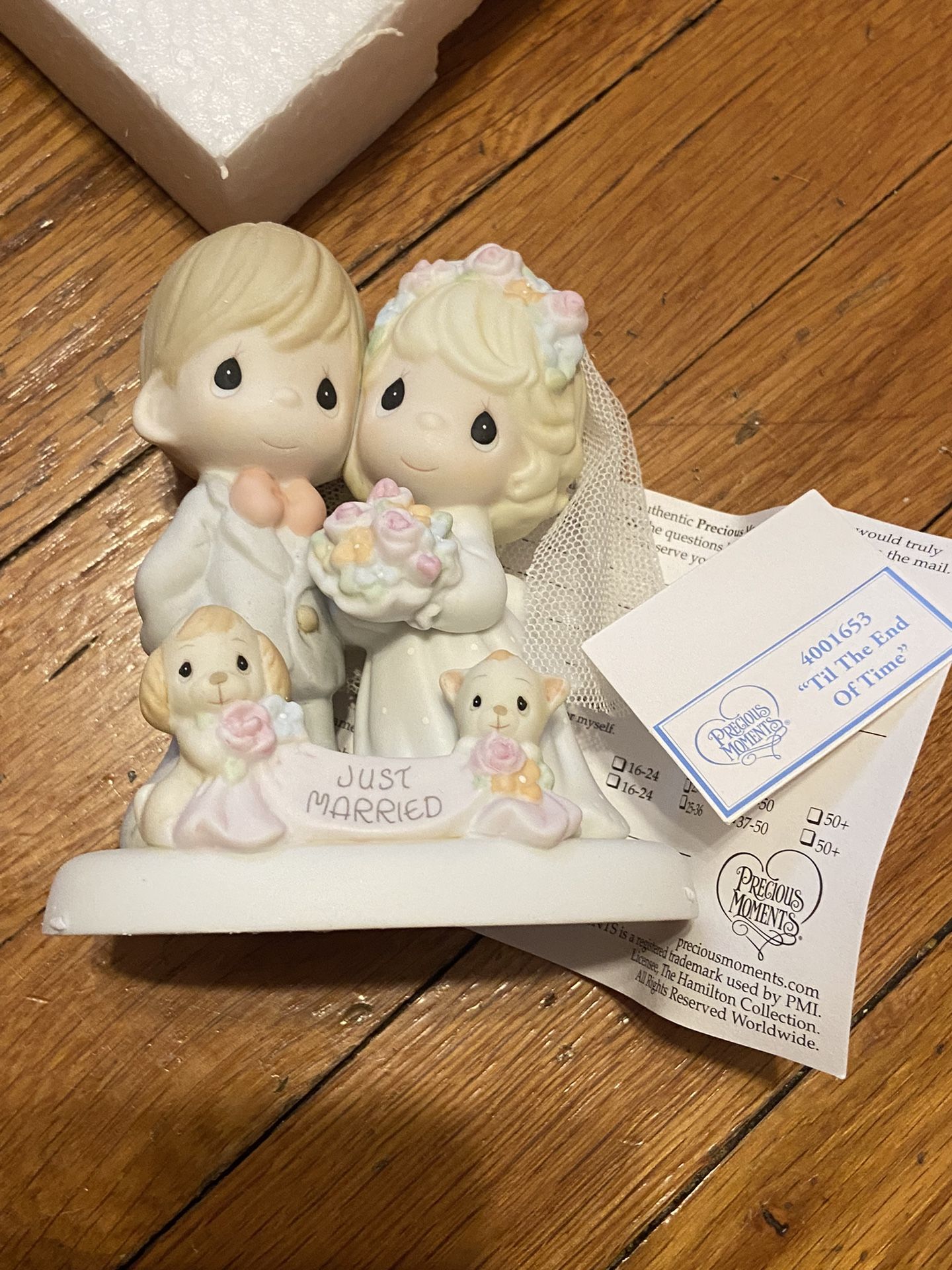 Precious Moments Bride And Groom Figurine