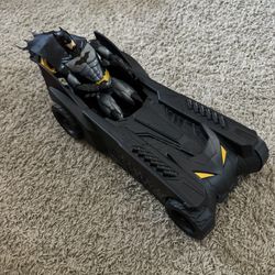 Batman And Batmobile And Spider-Man Dolls With Accessories