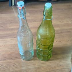 2 Antique Bottles 