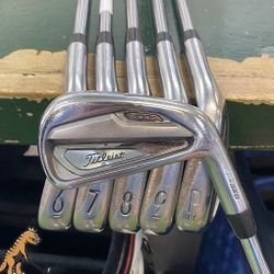 Titleist T100S Iron Set 5-PW Project X LZ 120g Stiff Flex Steel