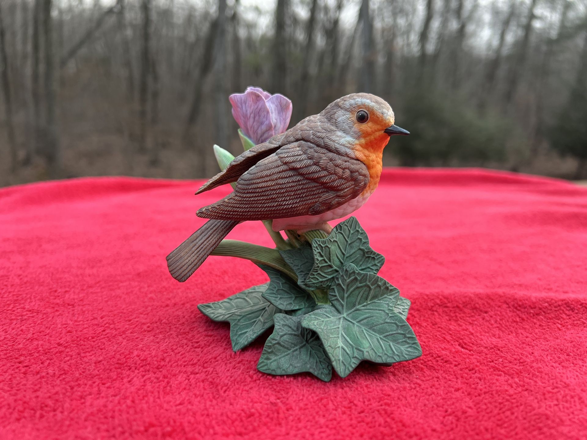 Vintage 1994 Lenox “European Robin” Porcelain Figure. 