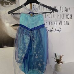 Disney Elsa Frozen Dress Up Costume Dress Size 4-6x