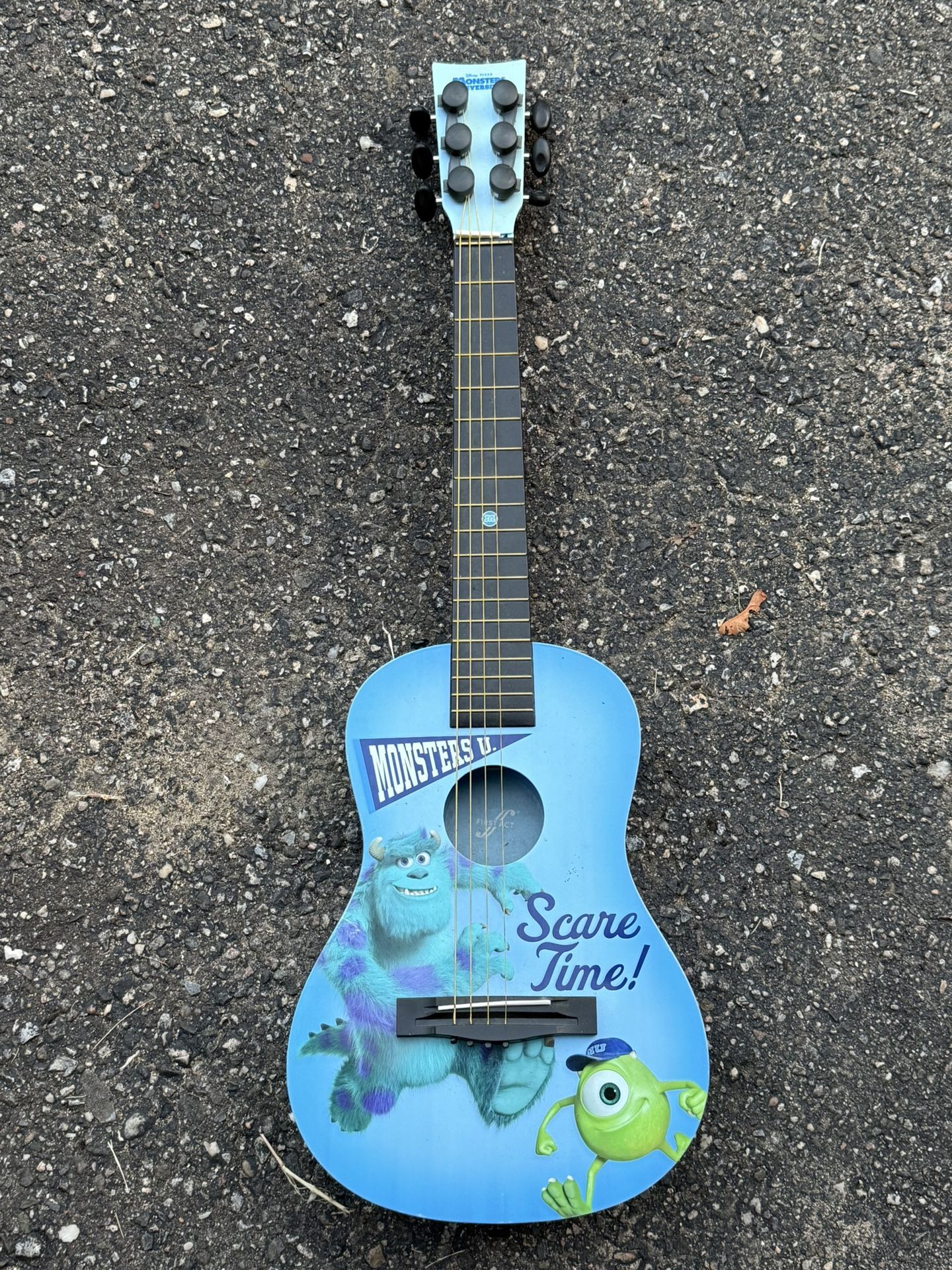 First Act Discovery Disney/Pixar Monsters University acoustic guitar