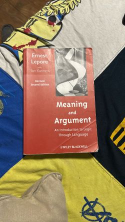 Meaning And Argument