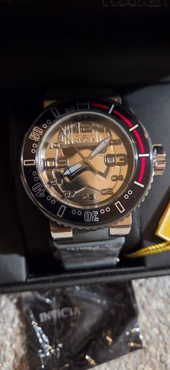 New Stormtrooper Invicta Star Wars Silver Tone men's New luxury watch