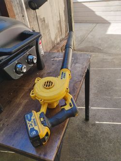 DeWalt blower