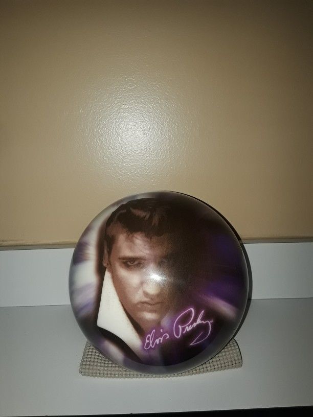 Brand New Elvis Presley Brunswick viz a ball (bowling ball) undrilled