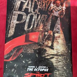 THE SPIRIT 2008 DOUBLE SIDED ORIGINAL MOVIE POSTER 27" x 40" ‼️ Zooming Pictures For Details ‼️ Price Is FIRM  