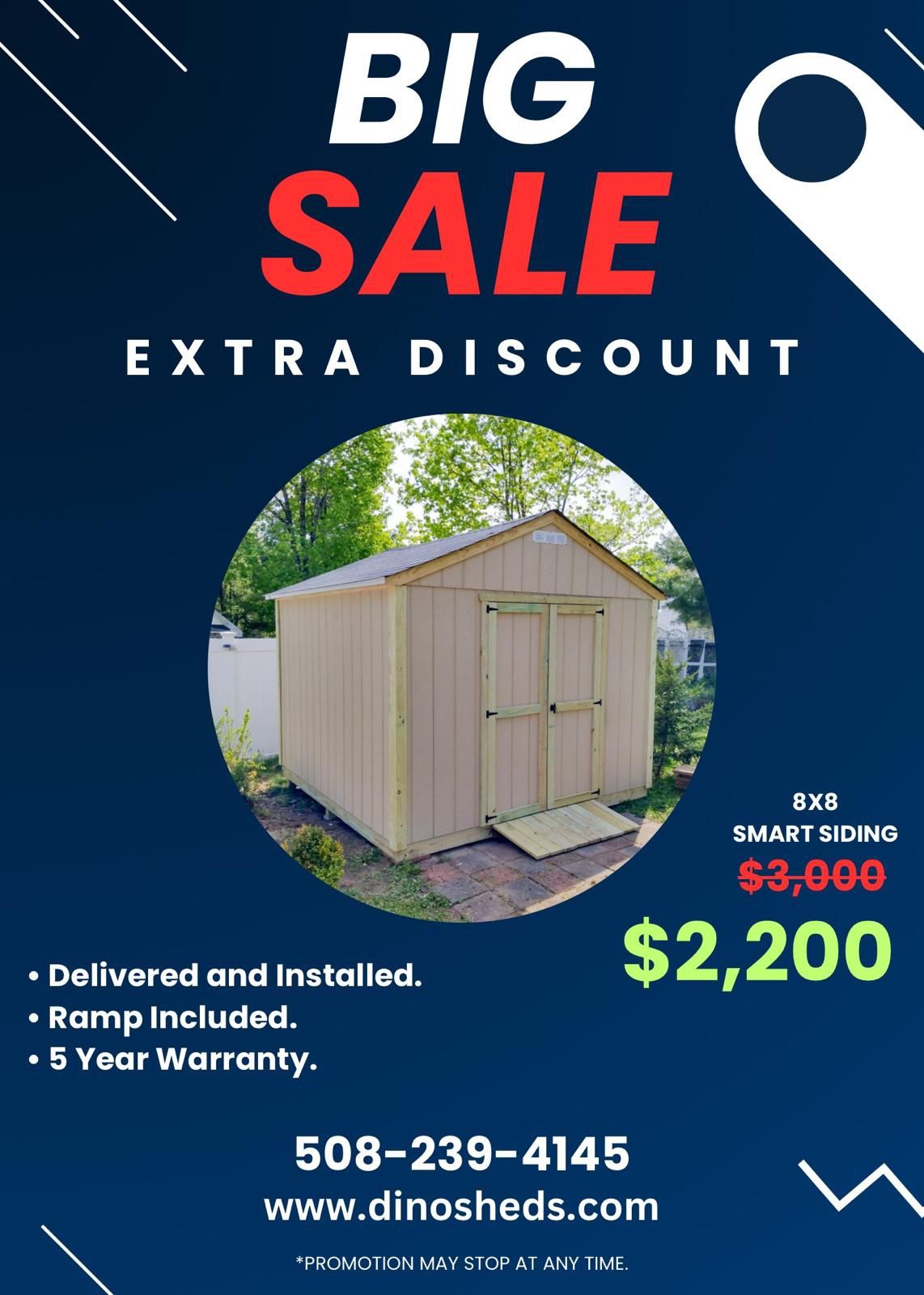8x8 Shed For SALE!!
