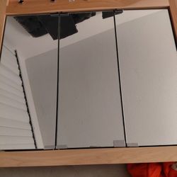 Restroom Vanity Or Medicine Cabinet With Lights