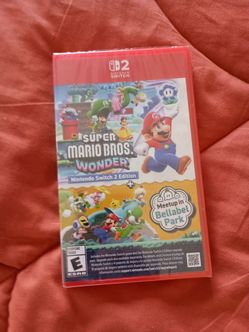Nintendo switch 2 super Mario Bros Wonder ( factory sealed)