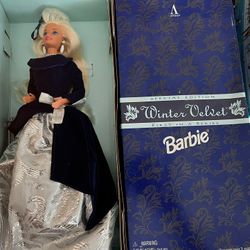 Winter Velvet Barbie Doll Special Edition An Avon Exclusive for