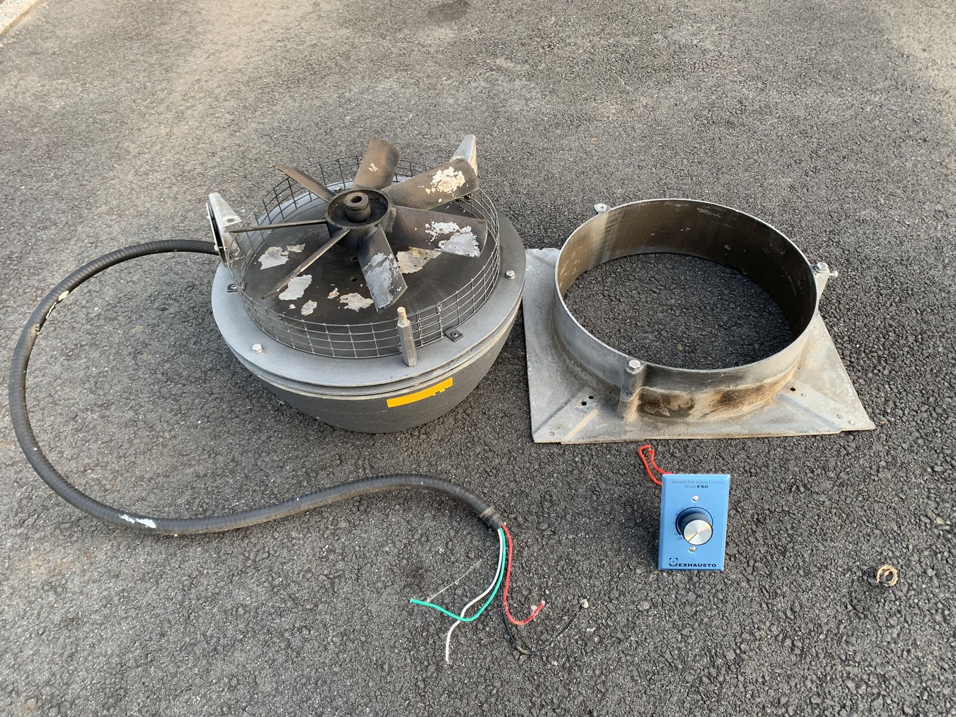 Exhausto (now Enervex) RSHT-14 Chimney Fan/Draft Inducer