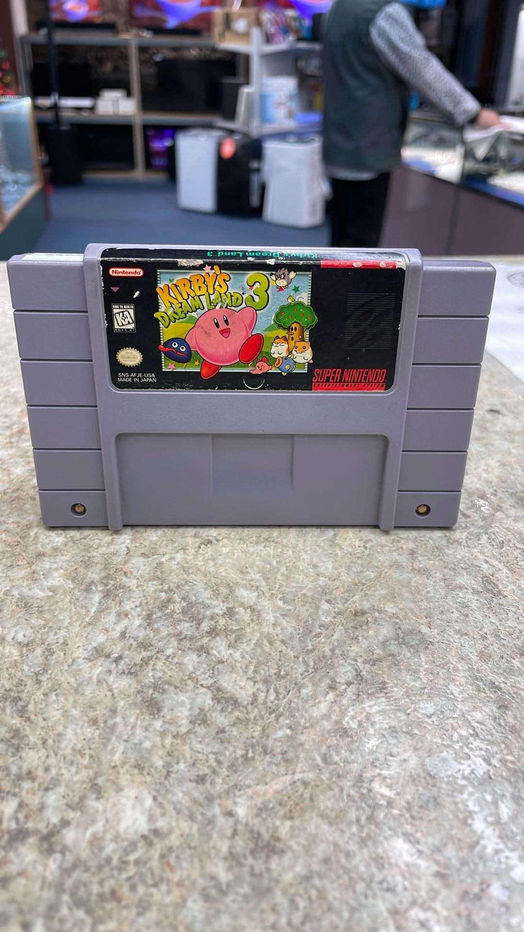 Súper NES Kirby’s Dream Land 3 (Some Damage On Label) $150 Firm