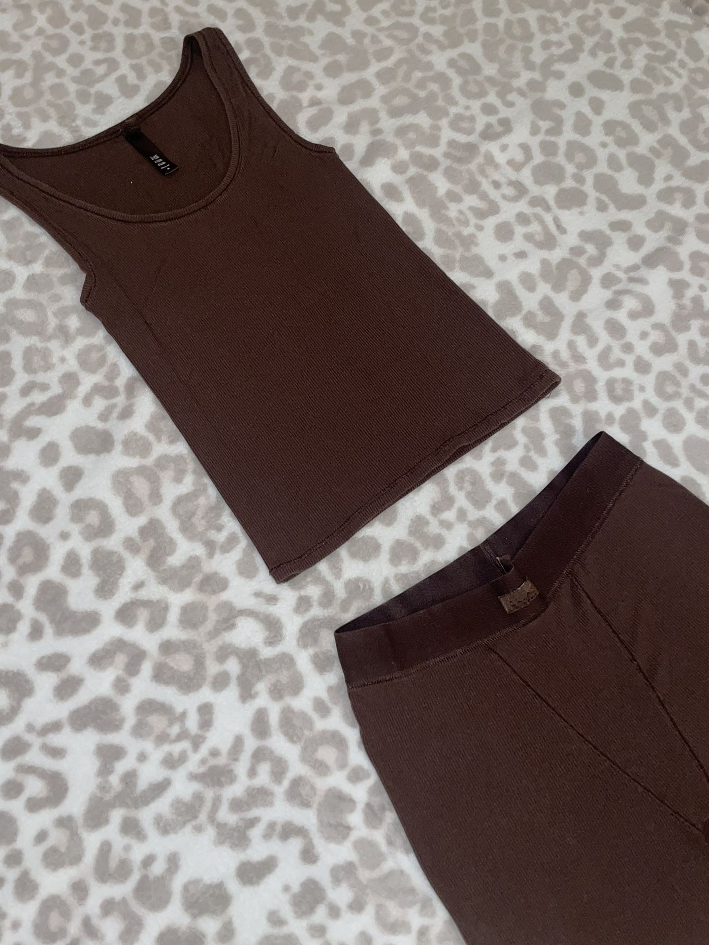 SKIMS Rib Tank & Short set