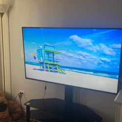 55 Inch Lg Smart Tv And Stand Comes With It Too 