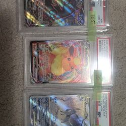 Pokemon Psa 10 Eevee Evolutions 