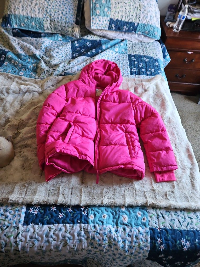 Thereabouts girls warm puffy jacket sz xxl