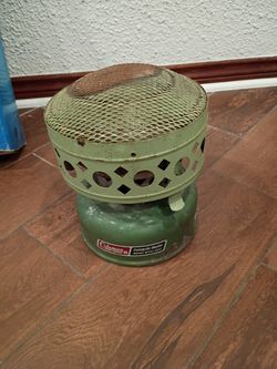 Vintage Coleman Catalytic Heater 3500 BTU 1970's Fuel Heat 512A
