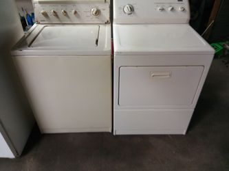 Washer and gas dryer they both work great